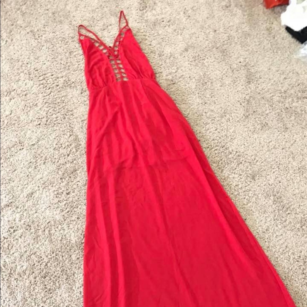 Forever 21 red dress